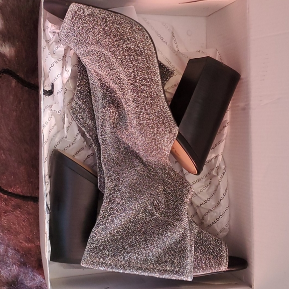 Aldo Open toe heeled bootie - Picture 5 of 7